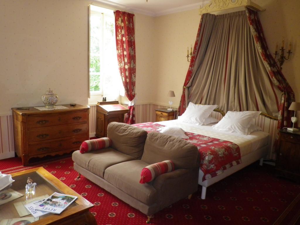Chateau De L'Oiseliniere Bed & Breakfast Gorges  ห้อง รูปภาพ